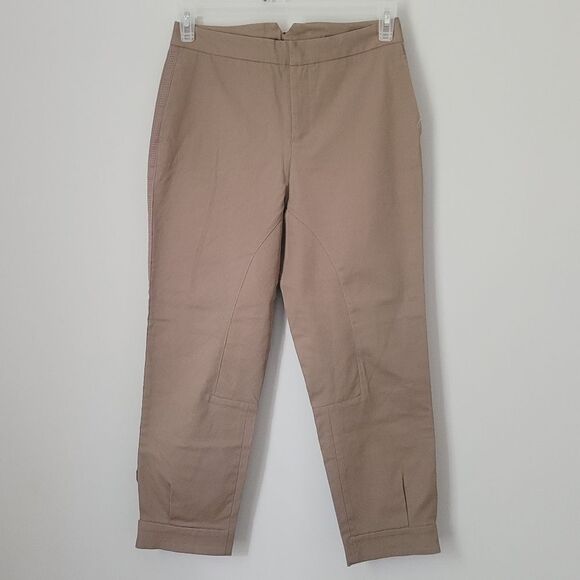 Zara Basic Khaki Pants Size Small - Picture 1 of 7